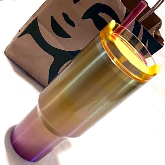 Starbucks x Stanley Sunset Gradient Quencher Tumbler 40oz - Picture 7 of 10